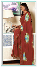 Load image into Gallery viewer, Georgette saree ready to dispatch in uk/352