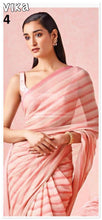 Load image into Gallery viewer, Semi Silk saree with digital print ( ready to dispatch in Uk)/281