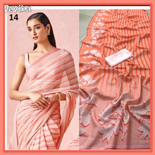 Load image into Gallery viewer, Semi Silk saree with digital print ( ready to dispatch in Uk)/281