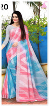 Load image into Gallery viewer, Semi Silk saree with digital print ( ready to dispatch Uk )/276