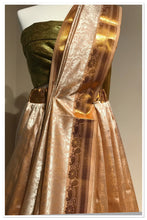 Load image into Gallery viewer, Lengha skirt with unstitched blouse piece ( ready to dispatch in Uk)/51