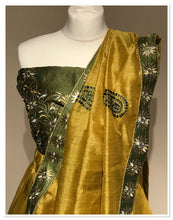 Load image into Gallery viewer, Lengha skirt with chunni and unstitched blouse piece/48