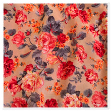Load image into Gallery viewer, Floral saree in georgette/41
