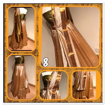 Load image into Gallery viewer, Lengha skirt with unstitched blouse piece ( ready to dispatch in Uk)/51