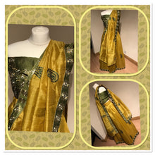 Load image into Gallery viewer, Lengha skirt with chunni and unstitched blouse piece/48