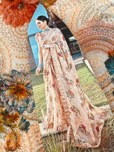 Load image into Gallery viewer, Floral print saree in georgette ( ready to dispatch in Uk)518