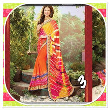 Load image into Gallery viewer, Bandhani in georgette ( ready to dispatch in Uk )/40