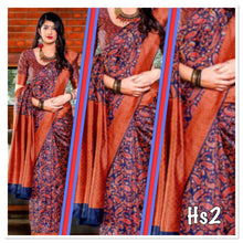 Load image into Gallery viewer, Semi Silk saree (ready to dispatch in Uk)551