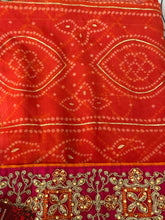 Load image into Gallery viewer, Bandhani  in georgette (in Uk ready to dispatch)303