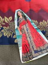 Load image into Gallery viewer, Semi Silk saree ( ready to dispatch in Uk )/116