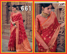 Load image into Gallery viewer, Semi Silk saree ( ready to dispatch in Uk 1099