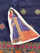 Load image into Gallery viewer, Semi Silk saree ( ready to dispatch in Uk) 1100