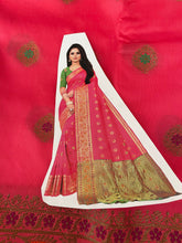 Load image into Gallery viewer, Semi Silk saree ( ready to dispatch in Uk) 1101