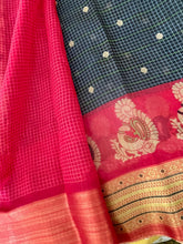 Load image into Gallery viewer, Linen/cotton saree 1050