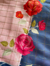 Load image into Gallery viewer, Cotton silk organza saree 1036