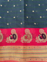 Load image into Gallery viewer, Linen/cotton saree 1050