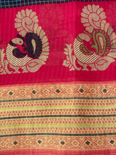 Load image into Gallery viewer, Linen/cotton saree 1050