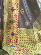 Load image into Gallery viewer, Semi Silk minakari style saree 1145