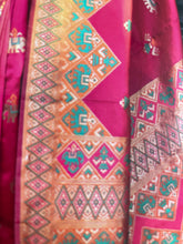 Load image into Gallery viewer, Fabulous soft hathi motif saree 1143