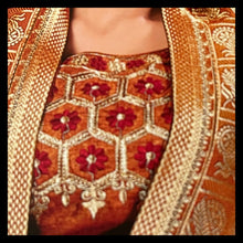 Load image into Gallery viewer, Semi Silk saree with border 1217