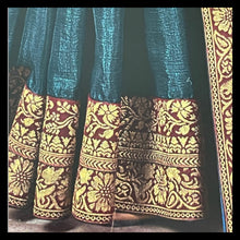 Load image into Gallery viewer, Semi Silk saree with border 1209