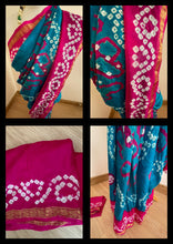 Load image into Gallery viewer, Bandhani in silk ( ready to dispatch in Uk)/39