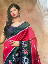 Load image into Gallery viewer, Semi Silk hathi patola saree 1287