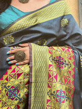 Load image into Gallery viewer, Semi Silk minakari style saree 1145