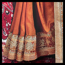 Load image into Gallery viewer, Semi Silk saree with border 1217