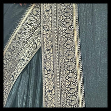 Load image into Gallery viewer, Semi Silk saree with border 1208