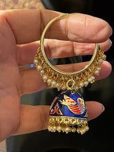 Load image into Gallery viewer, Jhoomar hoop earings 4254