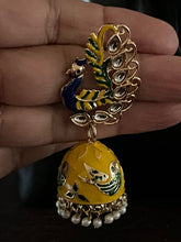 Load image into Gallery viewer, Jhoomar peacock earings 4242