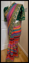 Load image into Gallery viewer, Saree with ready made blouse 1086