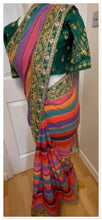 Load image into Gallery viewer, Saree with ready made blouse 1086