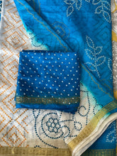 Load image into Gallery viewer, Semi Silk bandhani 1113