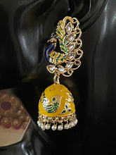 Load image into Gallery viewer, Jhoomar peacock earings 4242