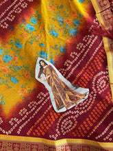 Load image into Gallery viewer, Bandhani in georgette 1069