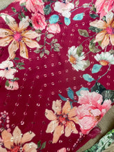 Load image into Gallery viewer, Plain saree 1067