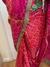 Load image into Gallery viewer, Bandhani saree bonanza 1049