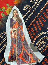 Load image into Gallery viewer, Bandhani in georgette 1075