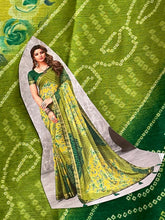 Load image into Gallery viewer, Bandhani in georgette 1071