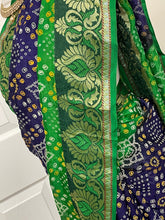 Load image into Gallery viewer, Semi Silk bandhani 992