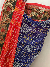 Load image into Gallery viewer, Semi Silk bandhani 990