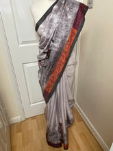 Load image into Gallery viewer, Art Silk saree 981