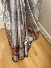Load image into Gallery viewer, Art Silk saree 979