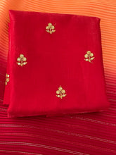Load image into Gallery viewer, Georgette saree PN ( the shade of colour might be slightly different) 1029