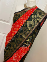 Load image into Gallery viewer, Semi Silk bandhani 995