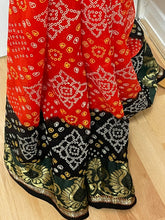 Load image into Gallery viewer, Semi Silk bandhani 995