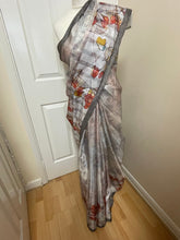 Load image into Gallery viewer, Art Silk saree 979