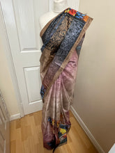 Load image into Gallery viewer, Art Silk saree 978